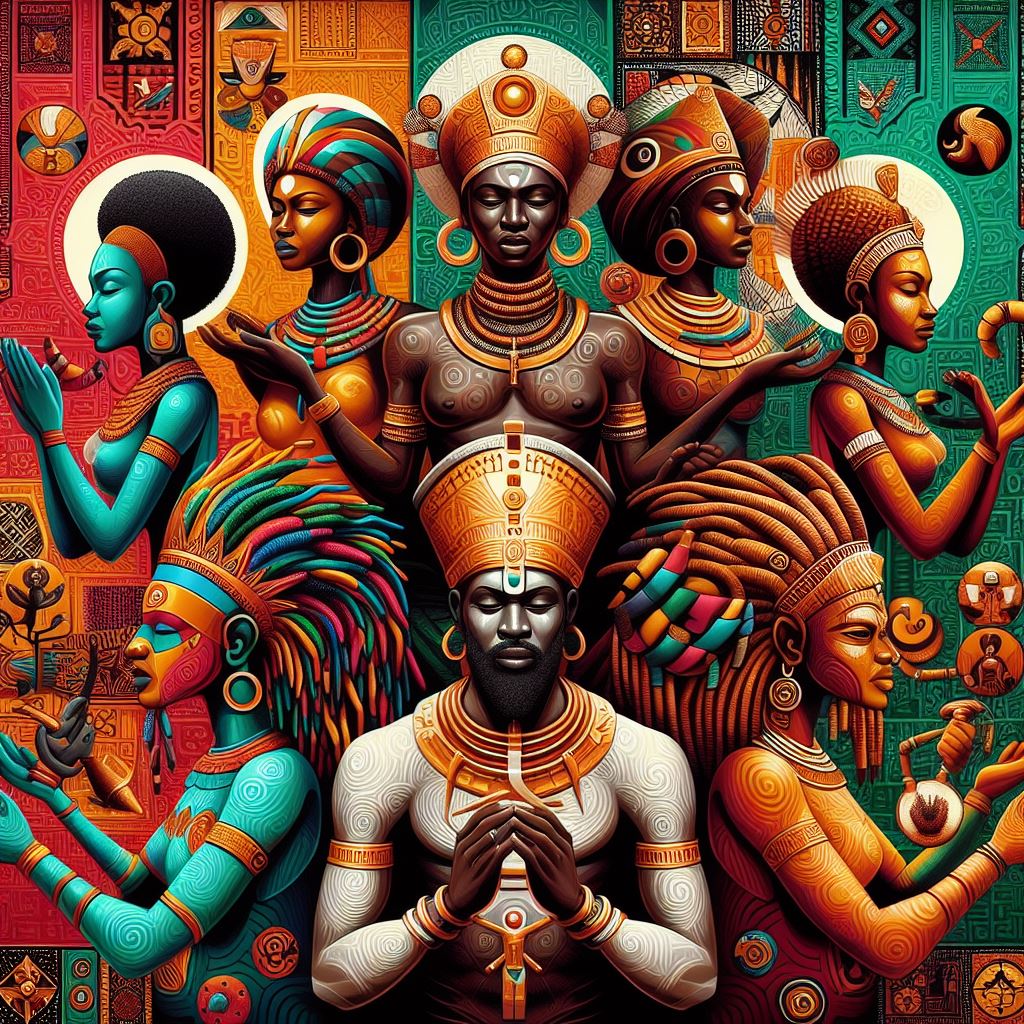 Seitse Aafrika Vaimu ehk Orishad